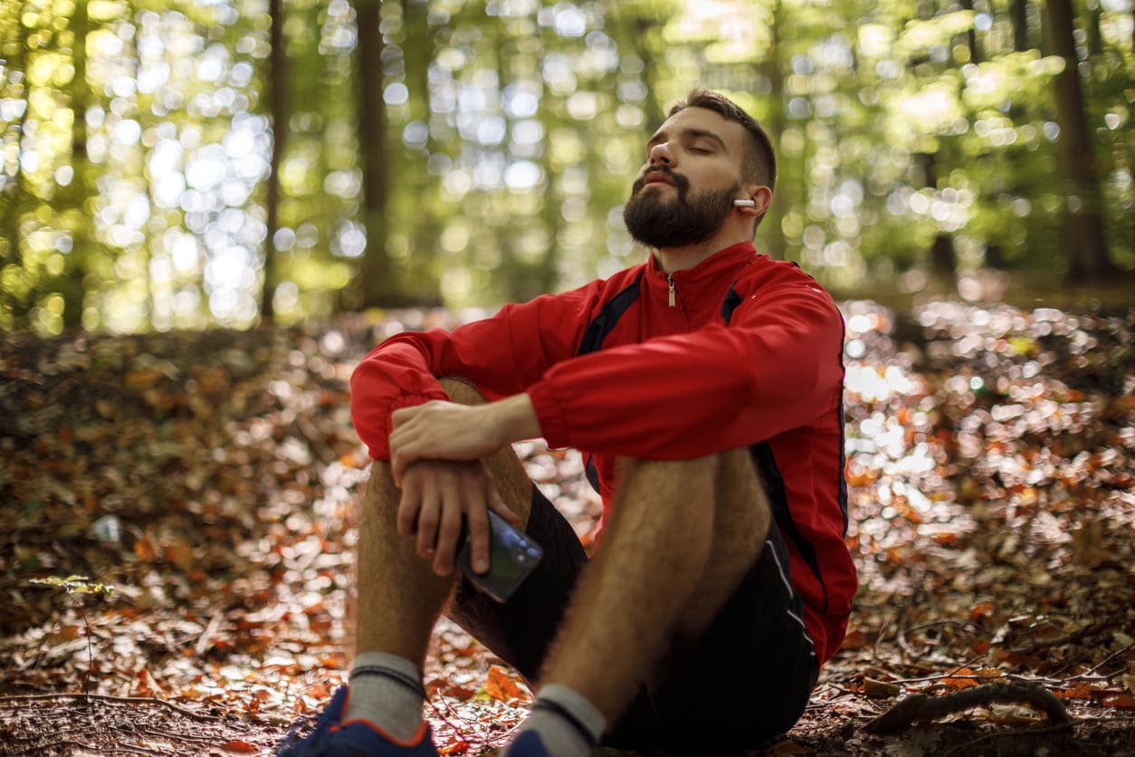 Eurolife blog - man relaxing at a park