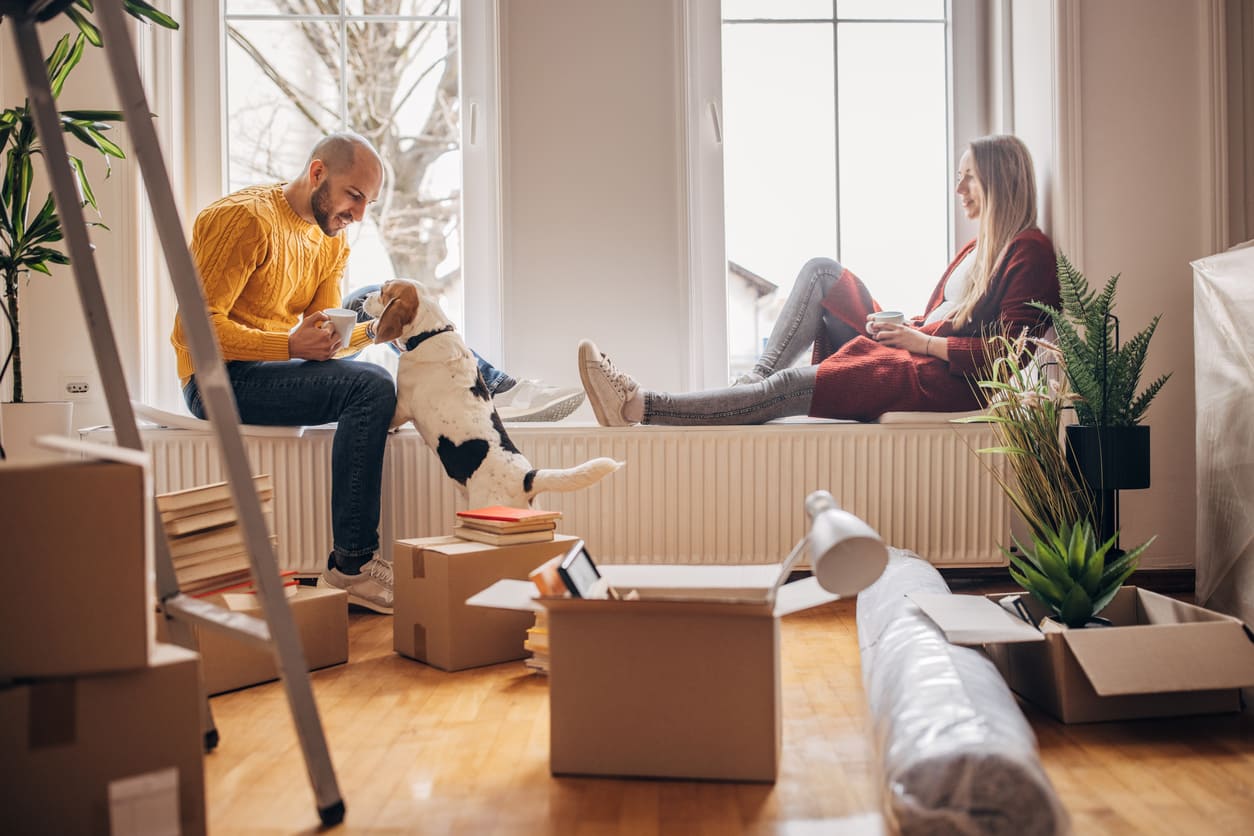 Eurolife blog - couple moving to new home